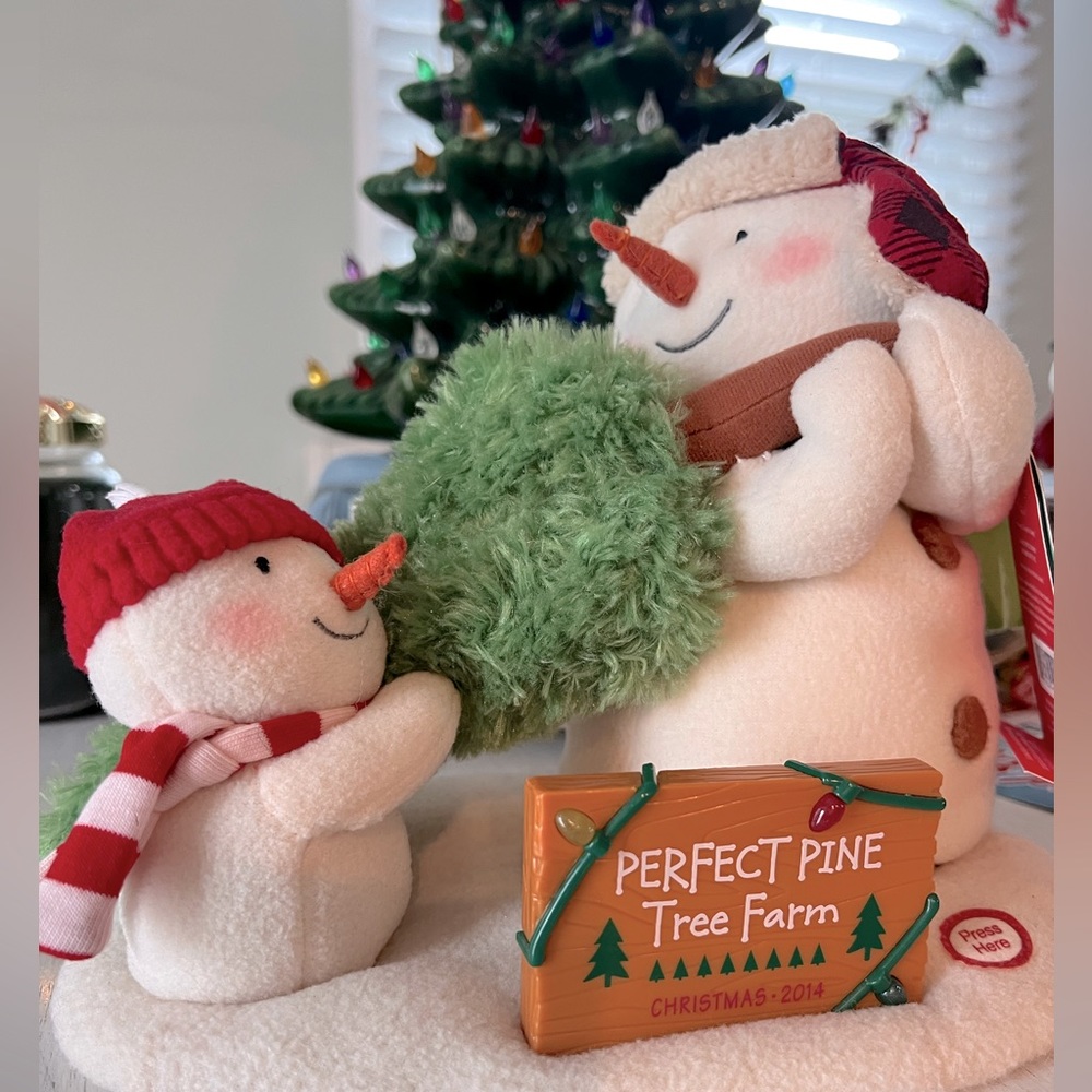 Hallmark 2014 plush, Perfect Tree ornament.